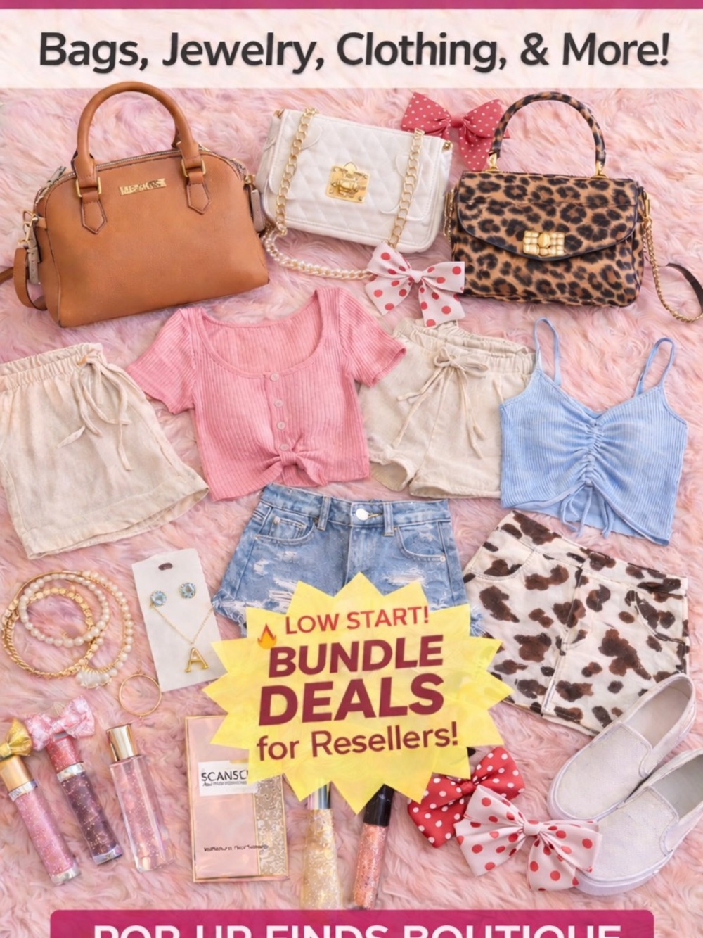 Assorted Women's & Men Clothing & Accessories April 16 9:45am cst